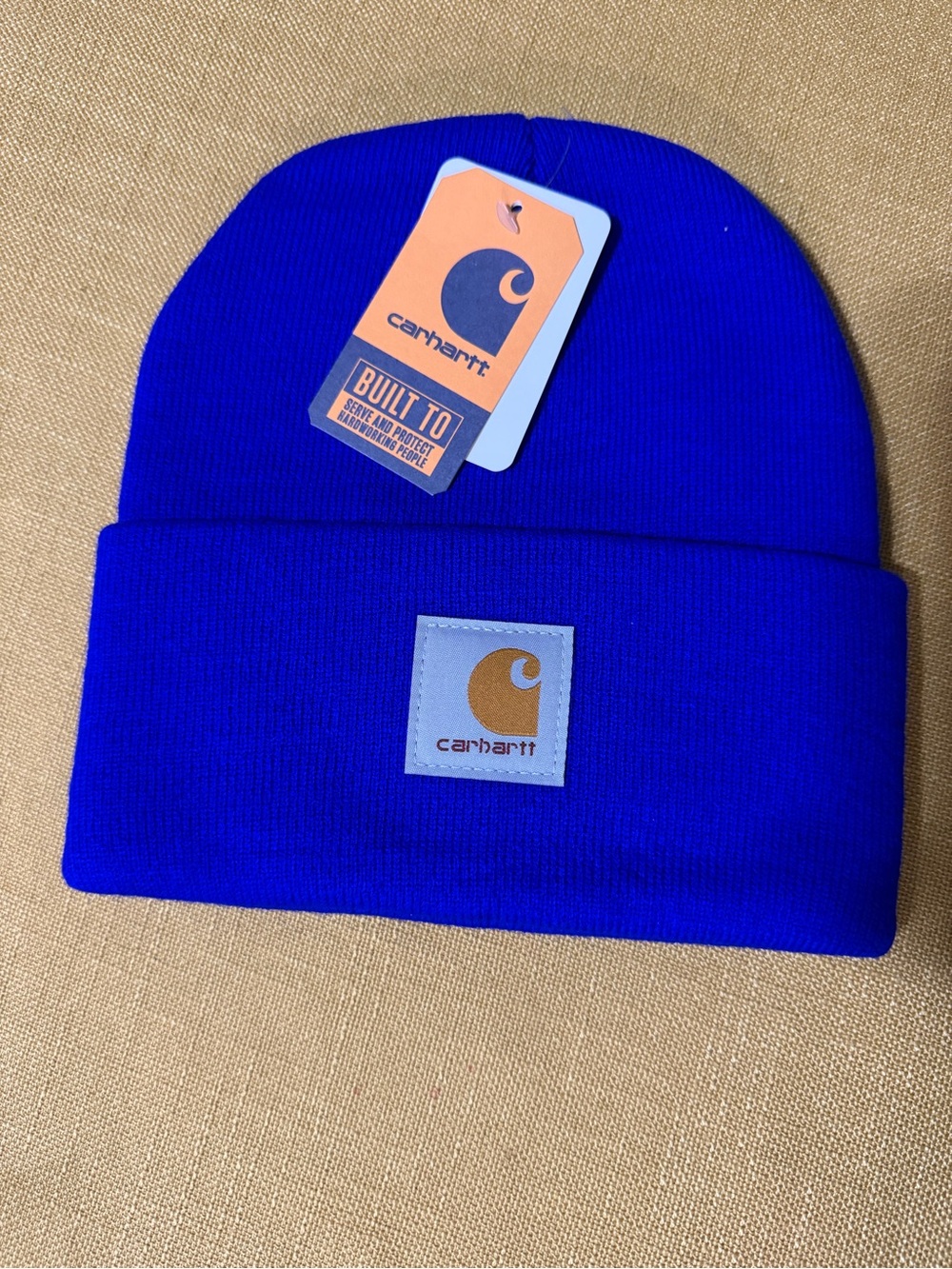 Carhartt unisex Royal Blue Knit Beanie